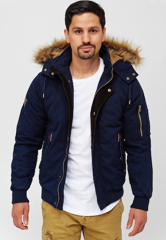 Veste d’hiver 'Pennington' INDICODE JEANS en bleu