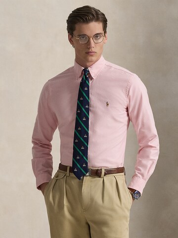 Polo Ralph Lauren Средняя посадка Рубашка в Ярко-розовый: спереди