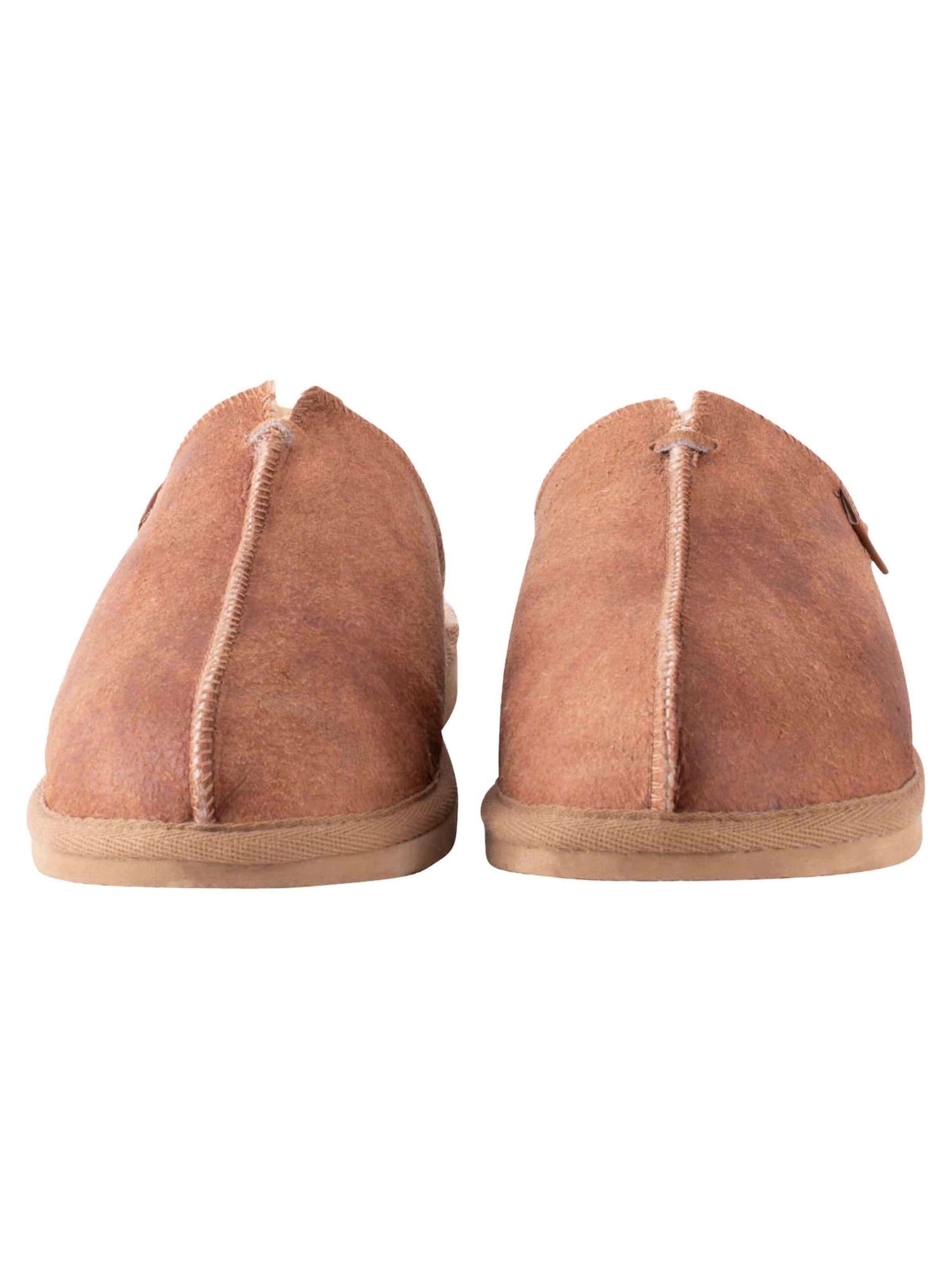 SHEPHERD Тапки 'Hugo' в Коричневый