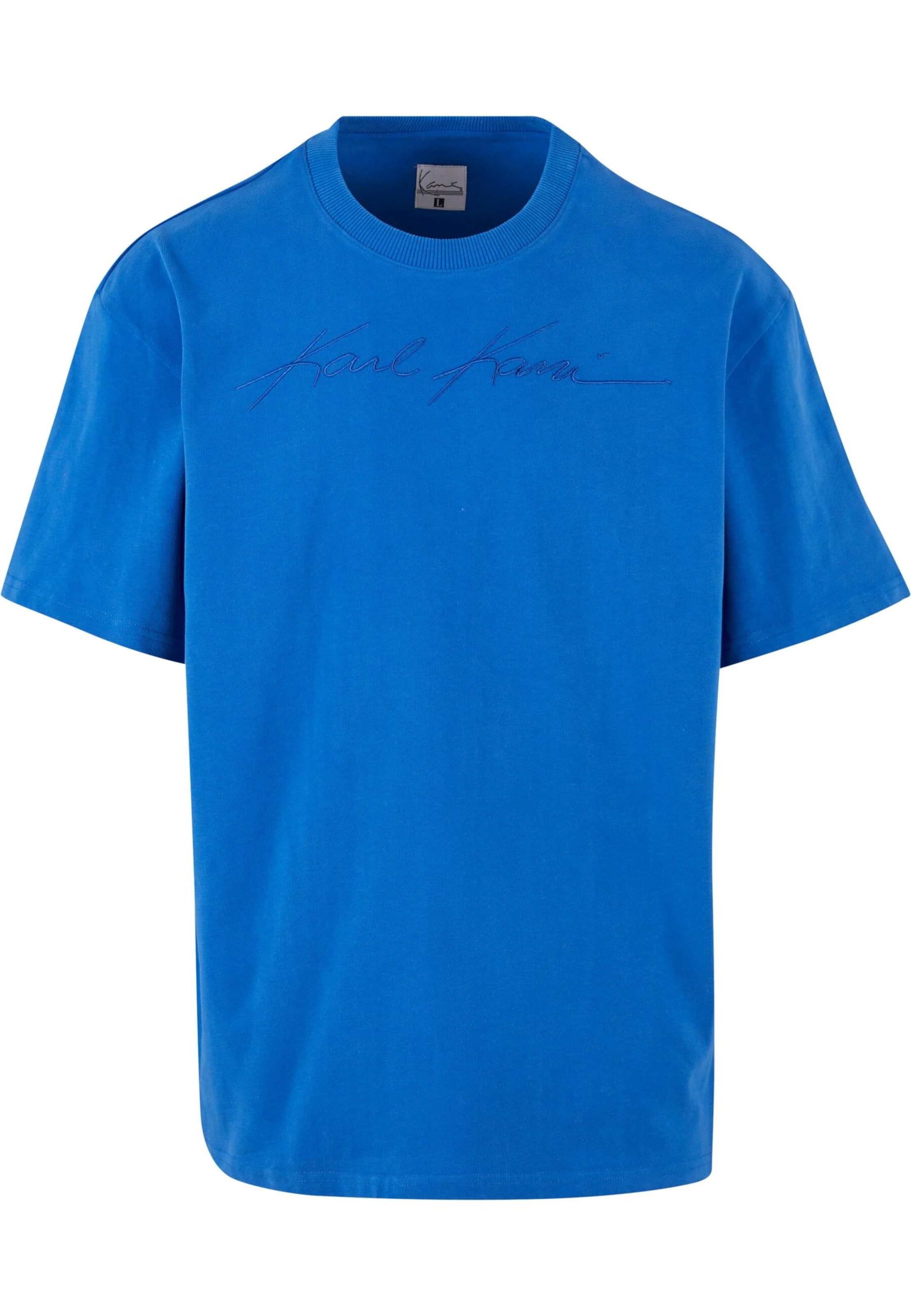 Maglietta di Karl Kani in blu: frontale