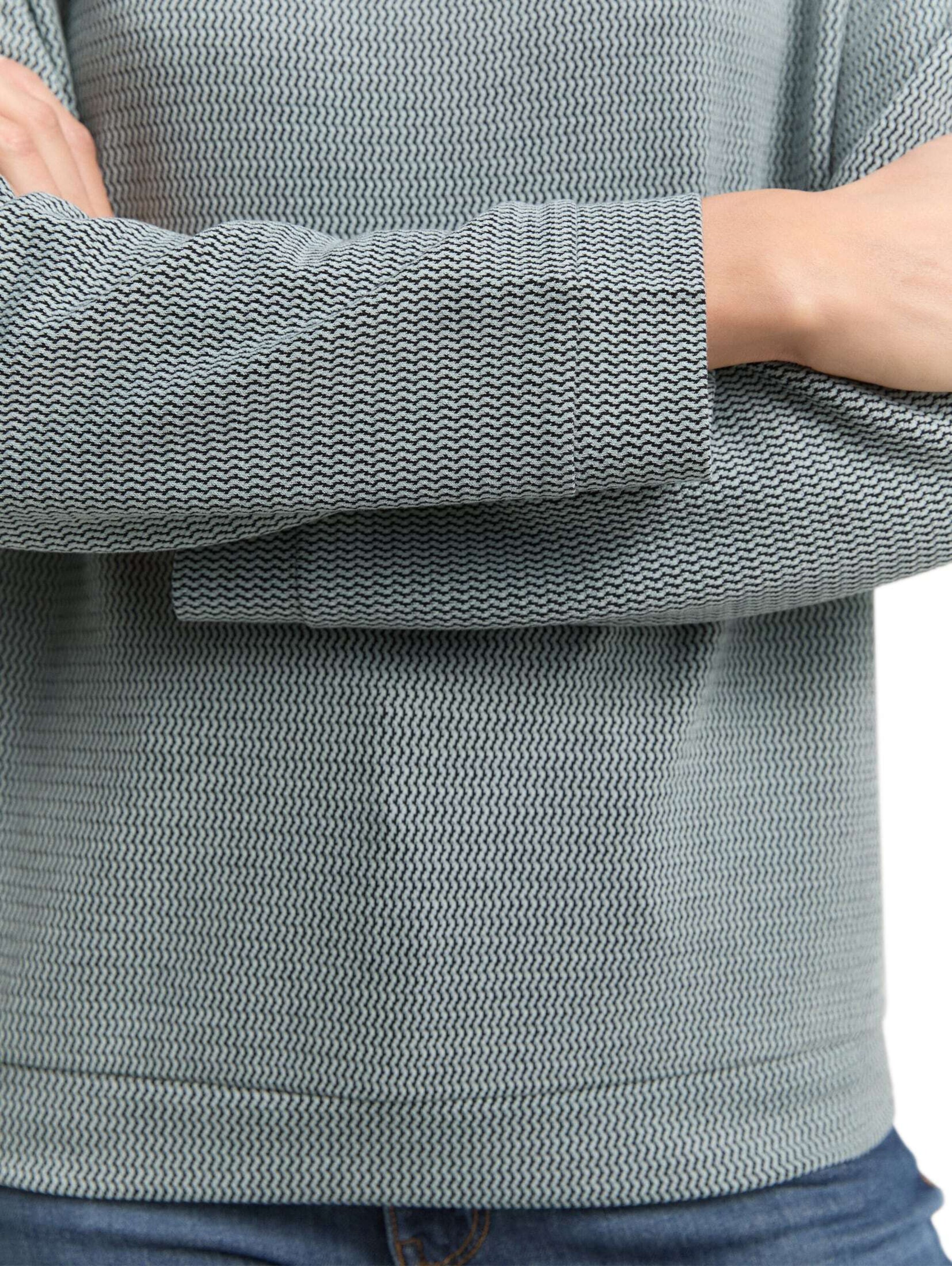 TOM TAILOR Sweatshirt in Groen