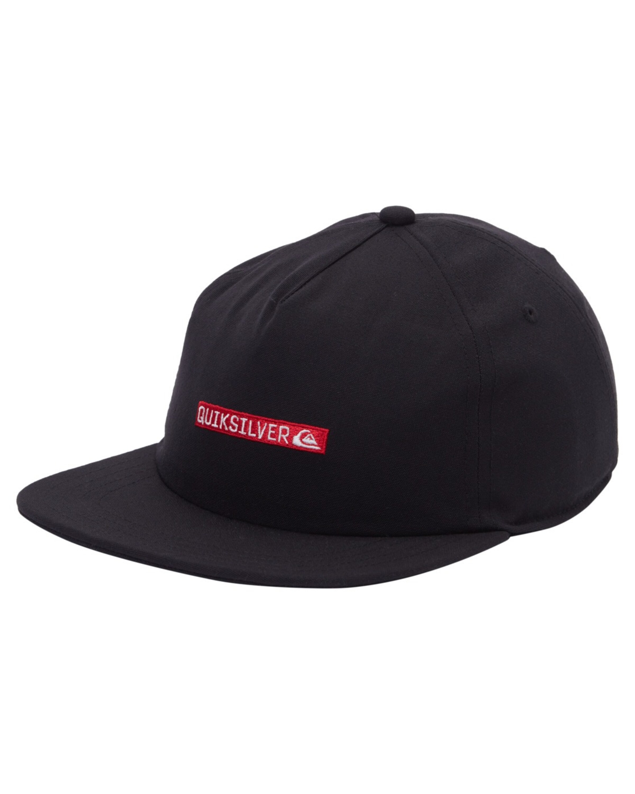 QUIKSILVER Cap 'Dna Clicked' in Schwarz: Vorderseite