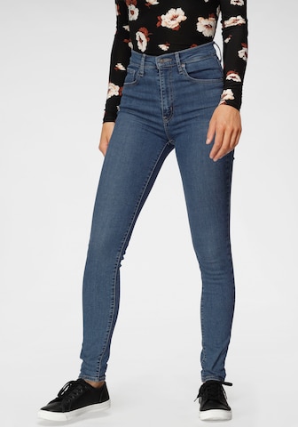 LEVI'S ® Skinny Jeans 'Mile High Super Skinny' in Blau