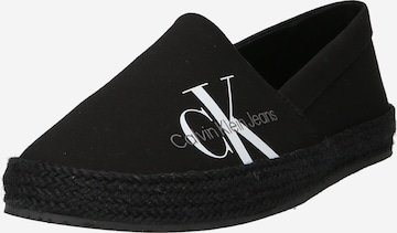 Calvin Klein JeansEspadrile - crna boja: prednji dio