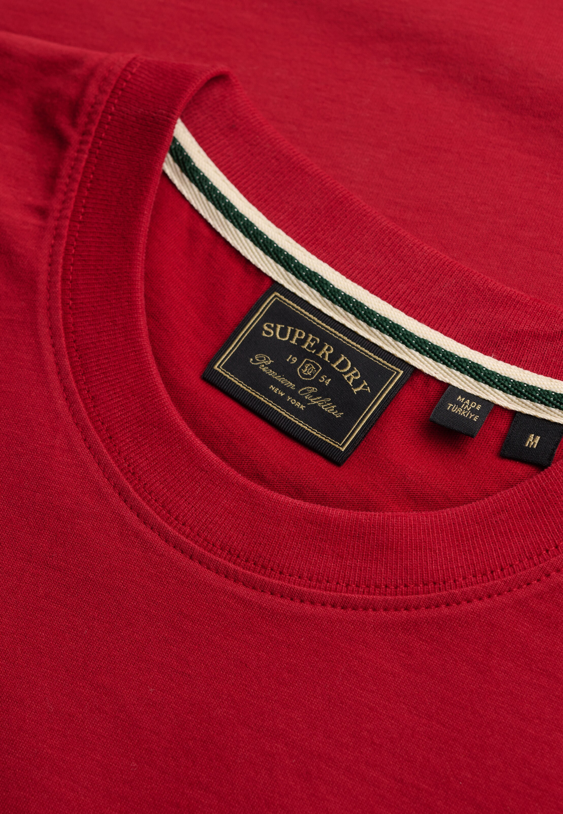 Superdry & Co Koszulka 'Essential' w kolorze czerwony