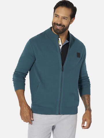 Jan Vanderstorm Strickjacke 'Ingar' in Braun