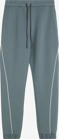 Bershka Tapered Hose in Blau: Vorderseite