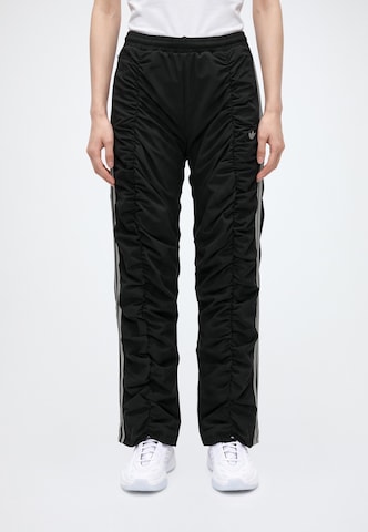 ADIDAS ORIGINALSregular Hlače - crna boja: prednji dio