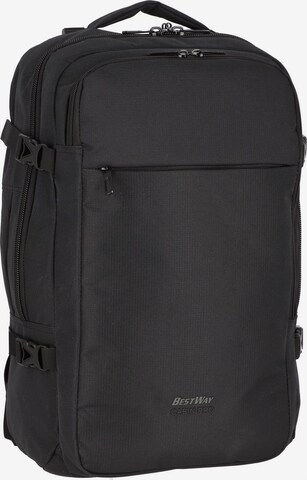 Worldpack Rucksack in Schwarz