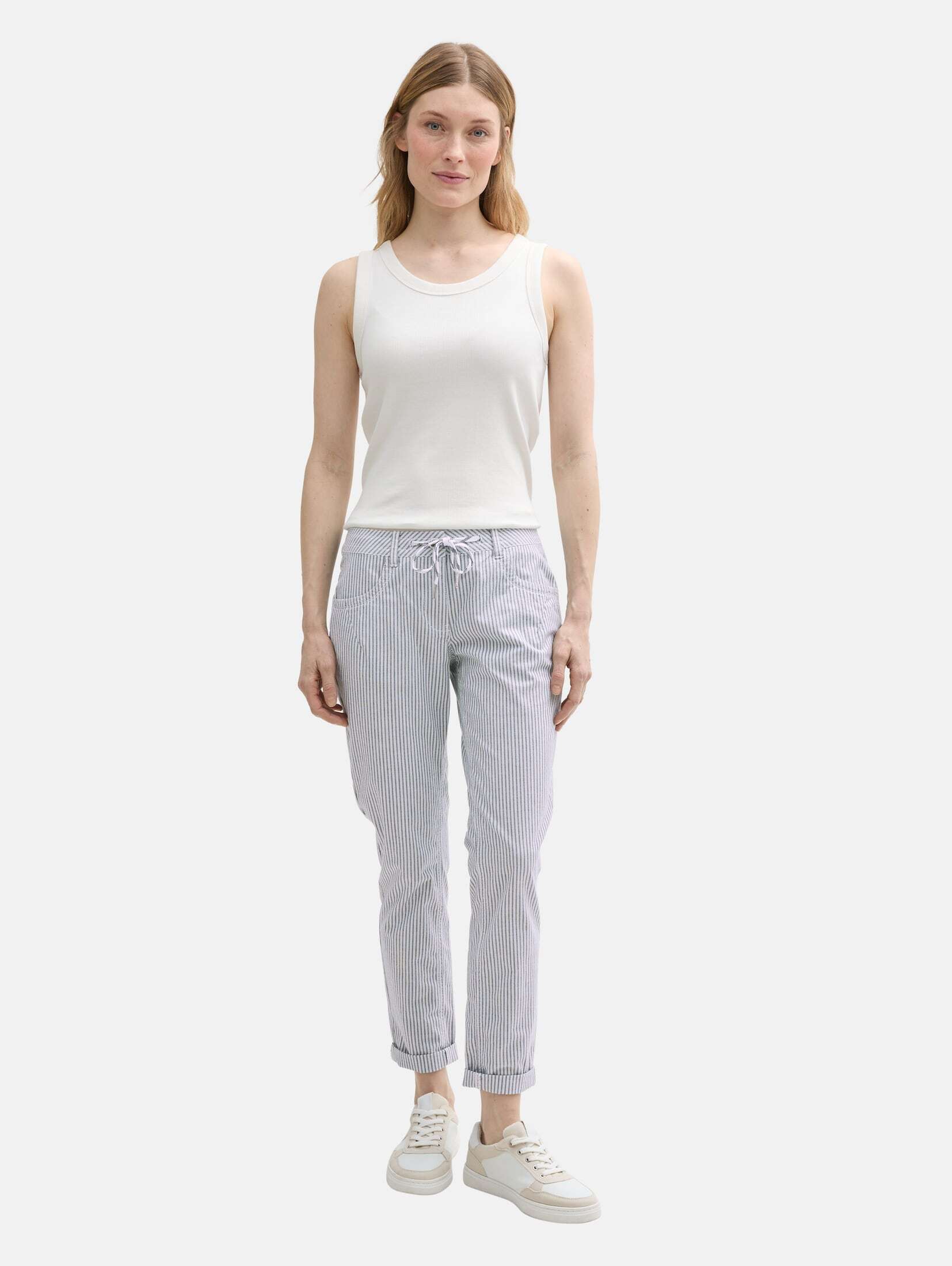 Pantaloni Donna TOM TAILOR – Casual Moderno, Vestibilità Ottimale, Tessuti Sostenibili, Taglie Dalla XS Alla 3XL