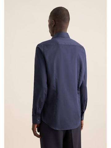 Coupe regular Chemise business SEIDENSTICKER en bleu