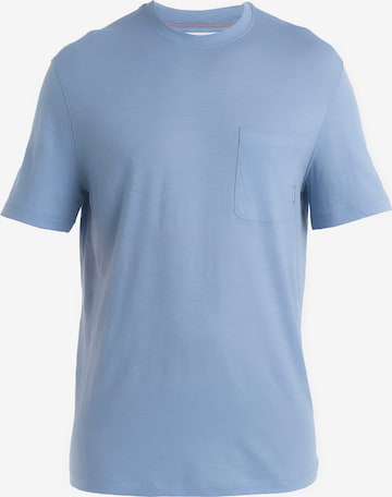 ICEBREAKER Funkční tričko 'ech Lite III' – modrá: přední strana