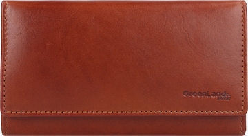 Greenland Nature Wallet 'Rubin' in Brown: front