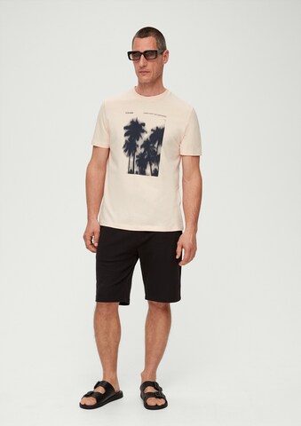 s.Oliver T-Shirt in Beige