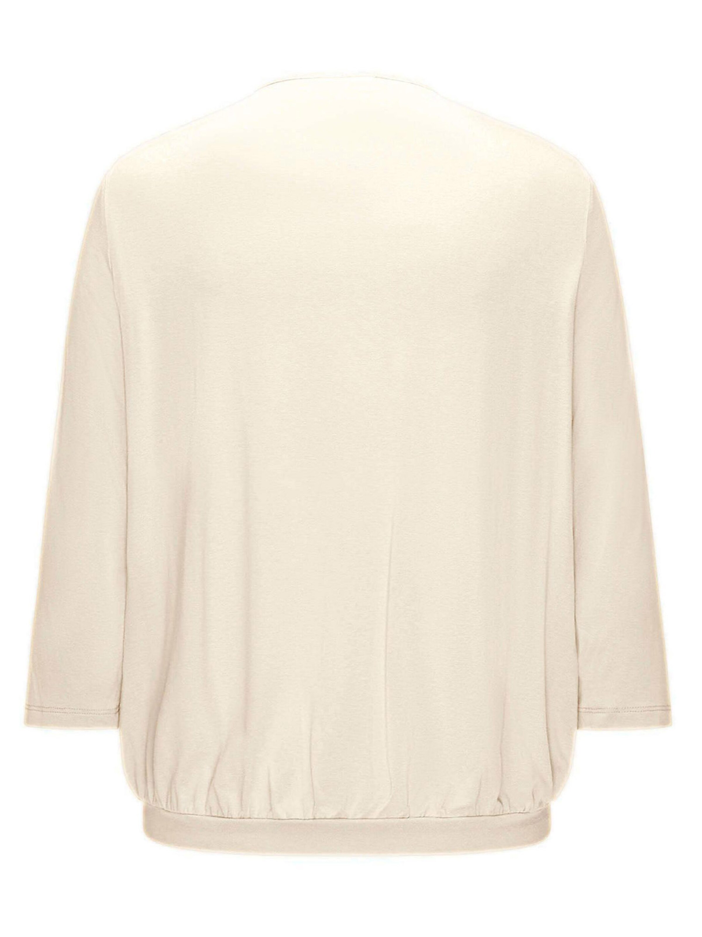 Goldner Bluse in Beige