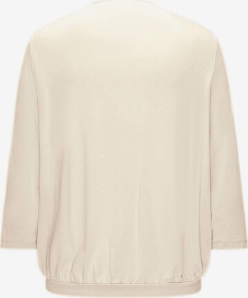 Goldner Bluse in Beige