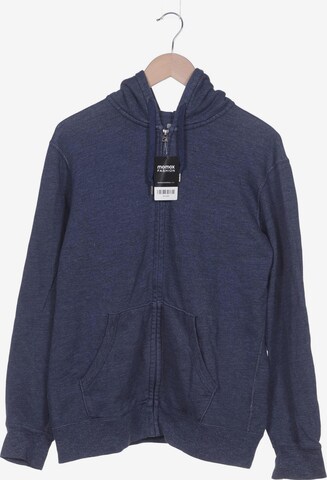 UNIQLO Sweatshirt & Zip-Up Hoodie in L in Blue: front