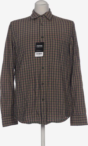 Nudie Jeans Co Button Up Shirt in S in Green: front