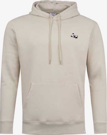Mikon Sweatshirt in Beige: voorkant