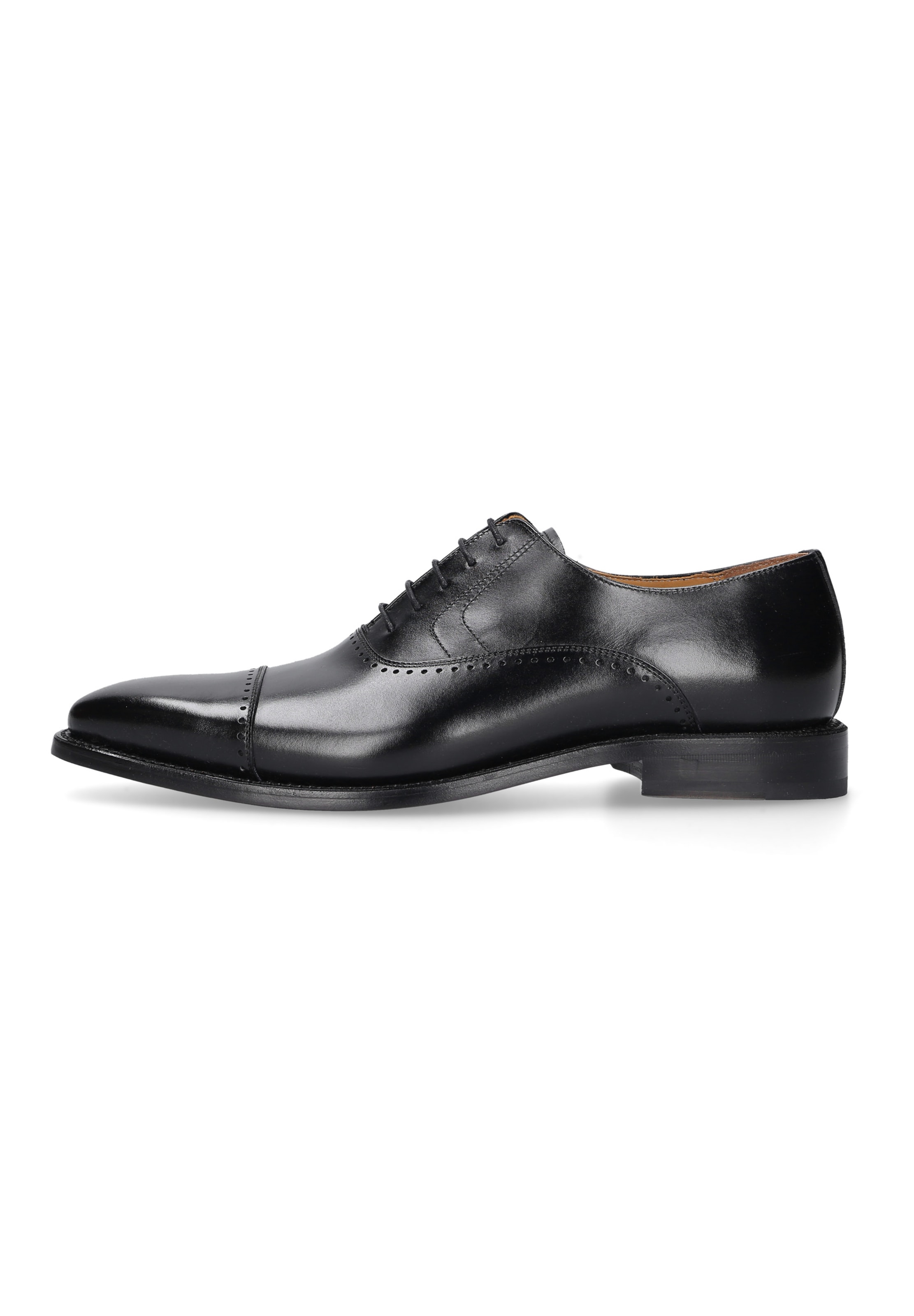 Henry Stevens Lace-up shoe 'Liam CO' in Black: front