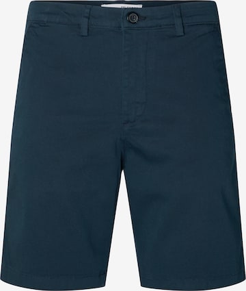 Coupe slim Pantalon chino SELECTED HOMME en bleu : devant
