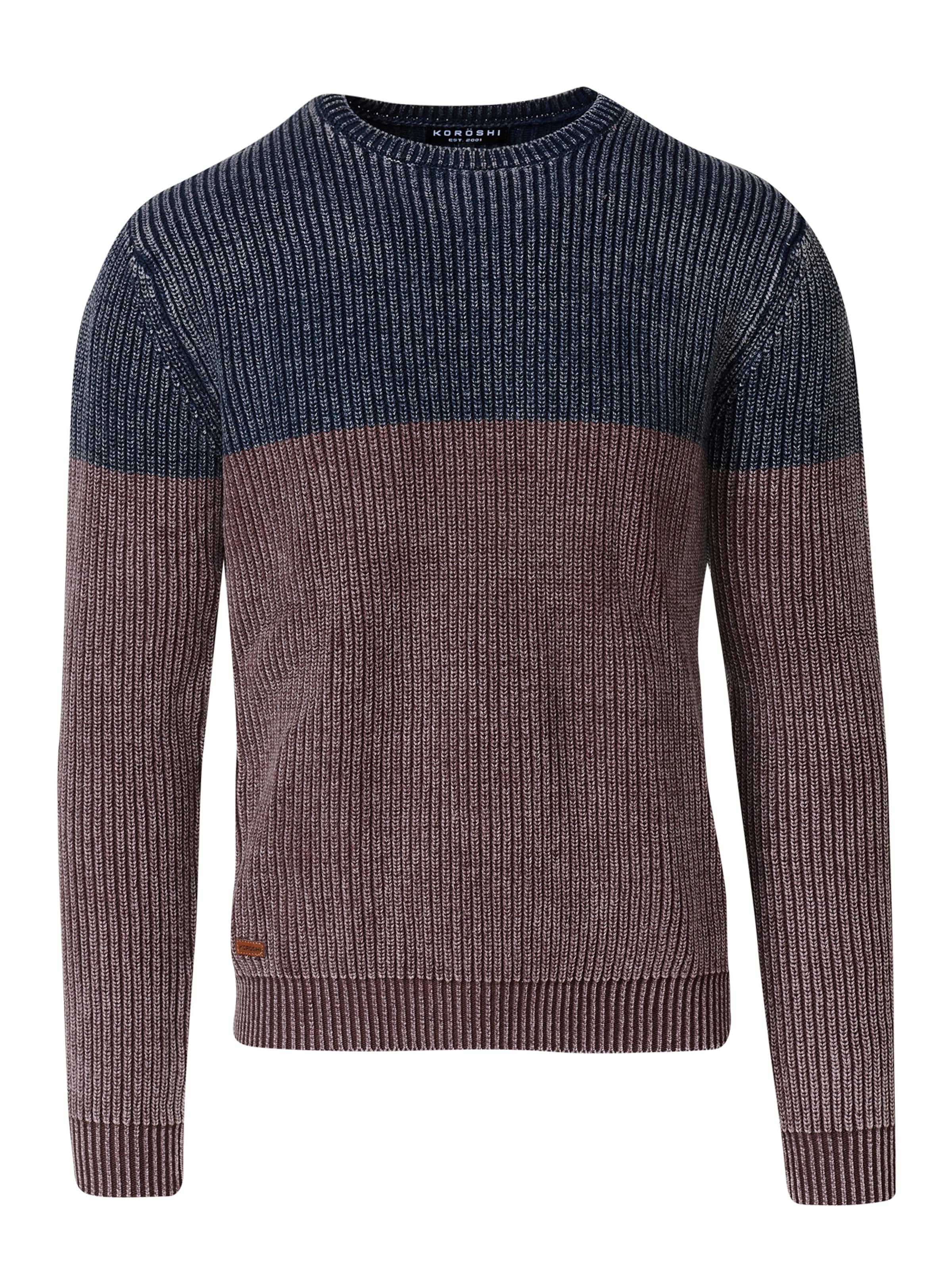 KOROSHIPulover - smeđa boja: prednji dio