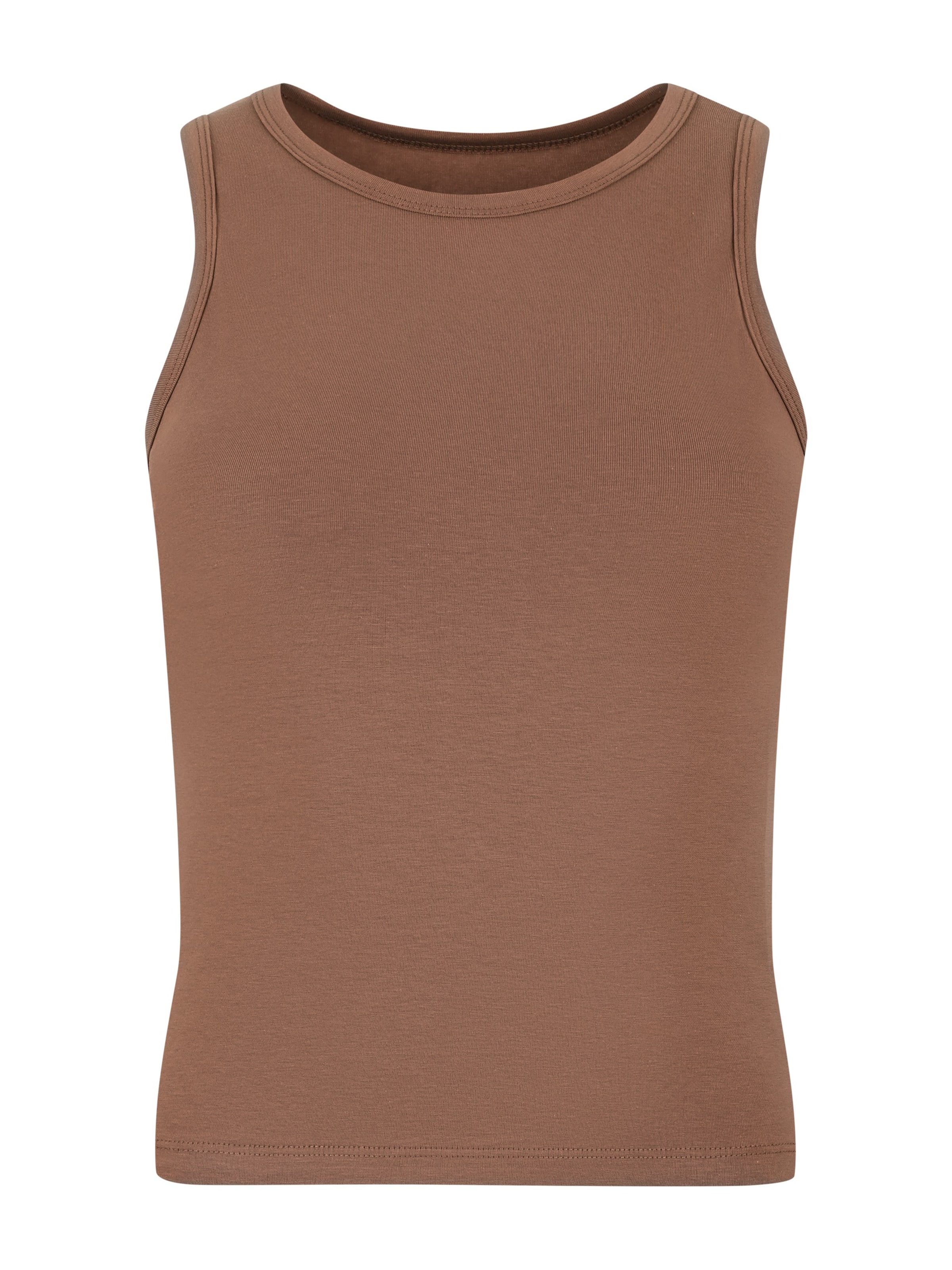 Evoni Shirt in Brown: front