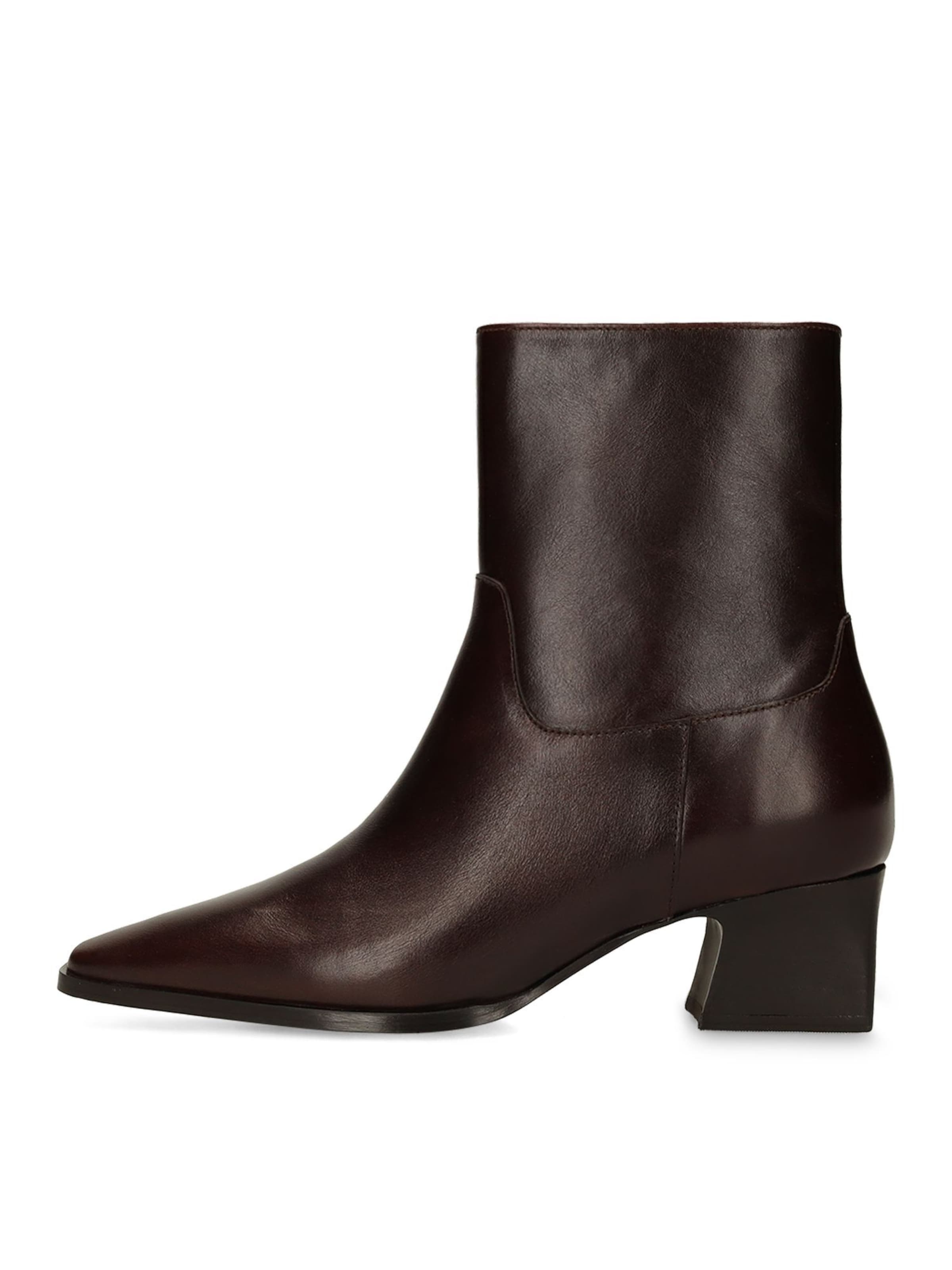 MANFIELD Stiefelette in Braun