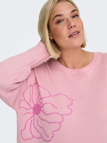 Pull-over 'CARPetra' ONLY Carmakoma en rose