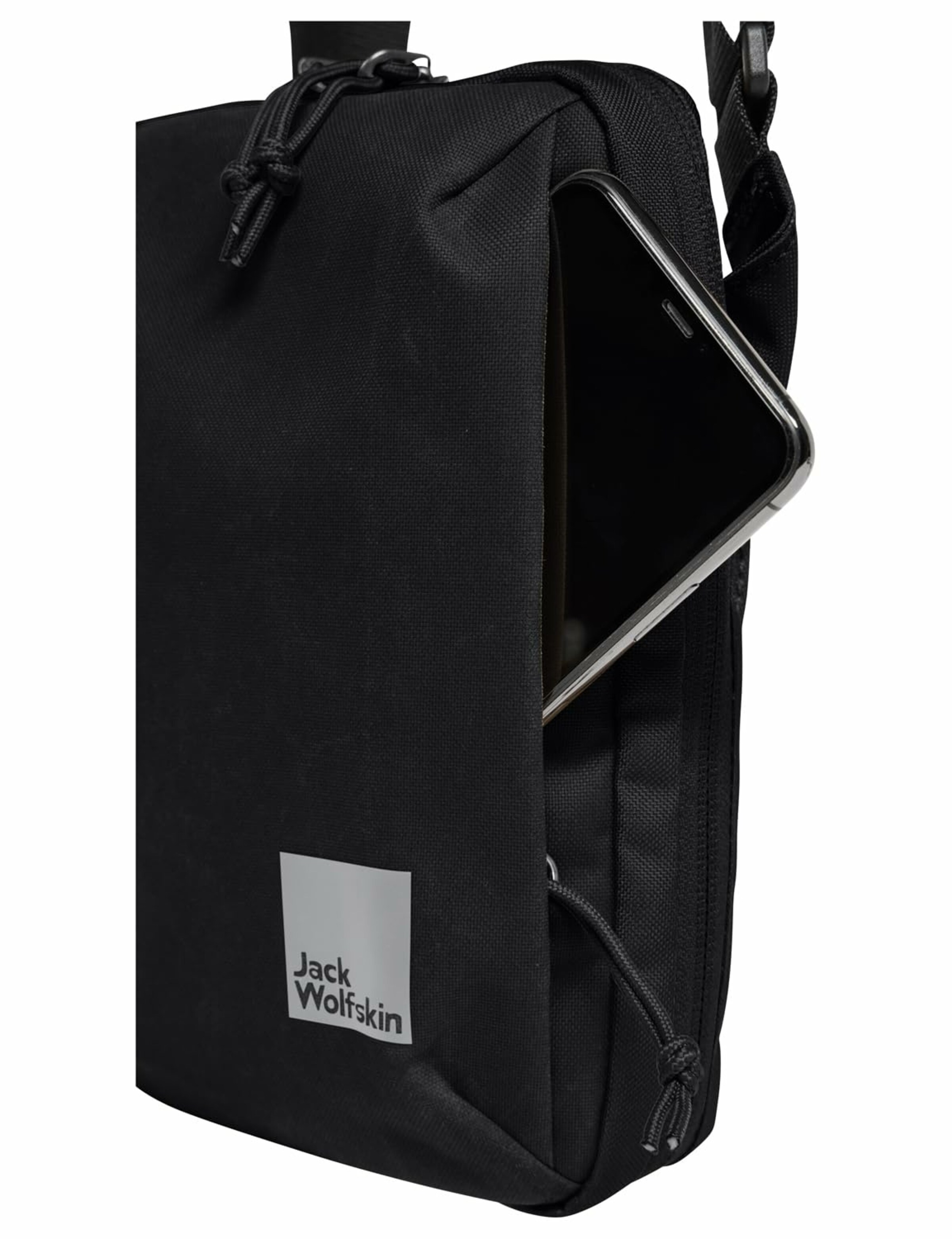 JACK WOLFSKIN Umhängetasche in Schwarz