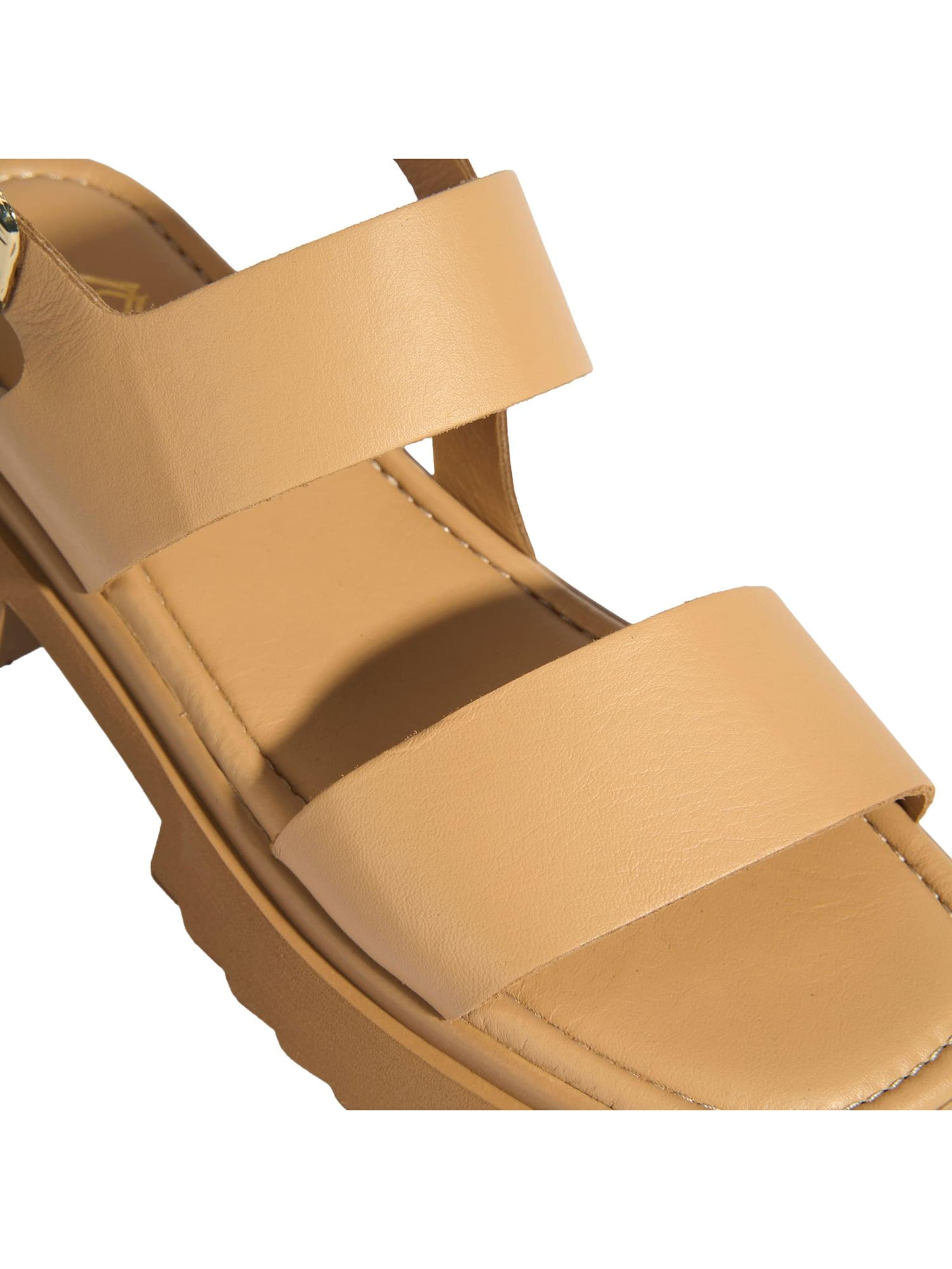 Desa - Sandalias en amarillo