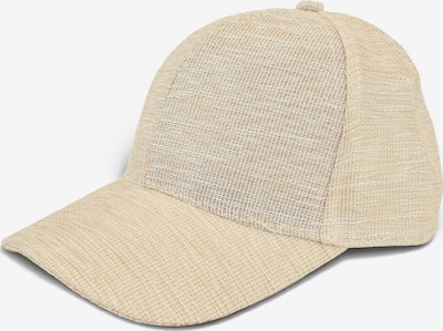 styleBREAKER Cap 'Baseball Cap Baumwolle Meliert mit Glitzer' in 54-64 in beigemeliert, Produktansicht