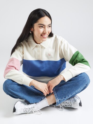 Sweat-shirt 'POPOVER' LEVI'S ® en beige : devant