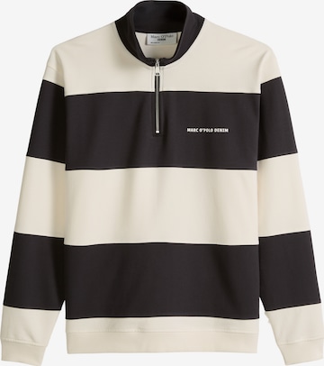 Marc O'Polo DENIM Sweatshirt in Zwart: voorkant