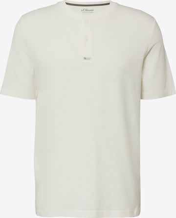 T-Shirt s.Oliver en beige : devant