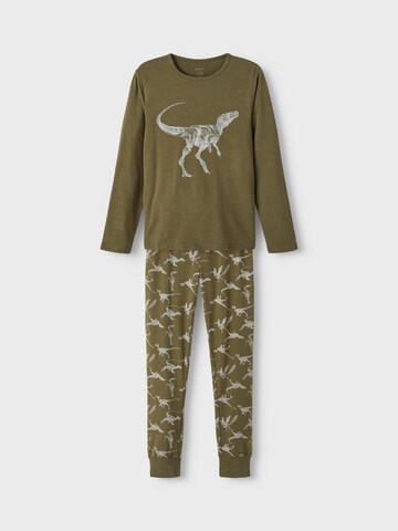 NAME IT Pajamas in Green: front