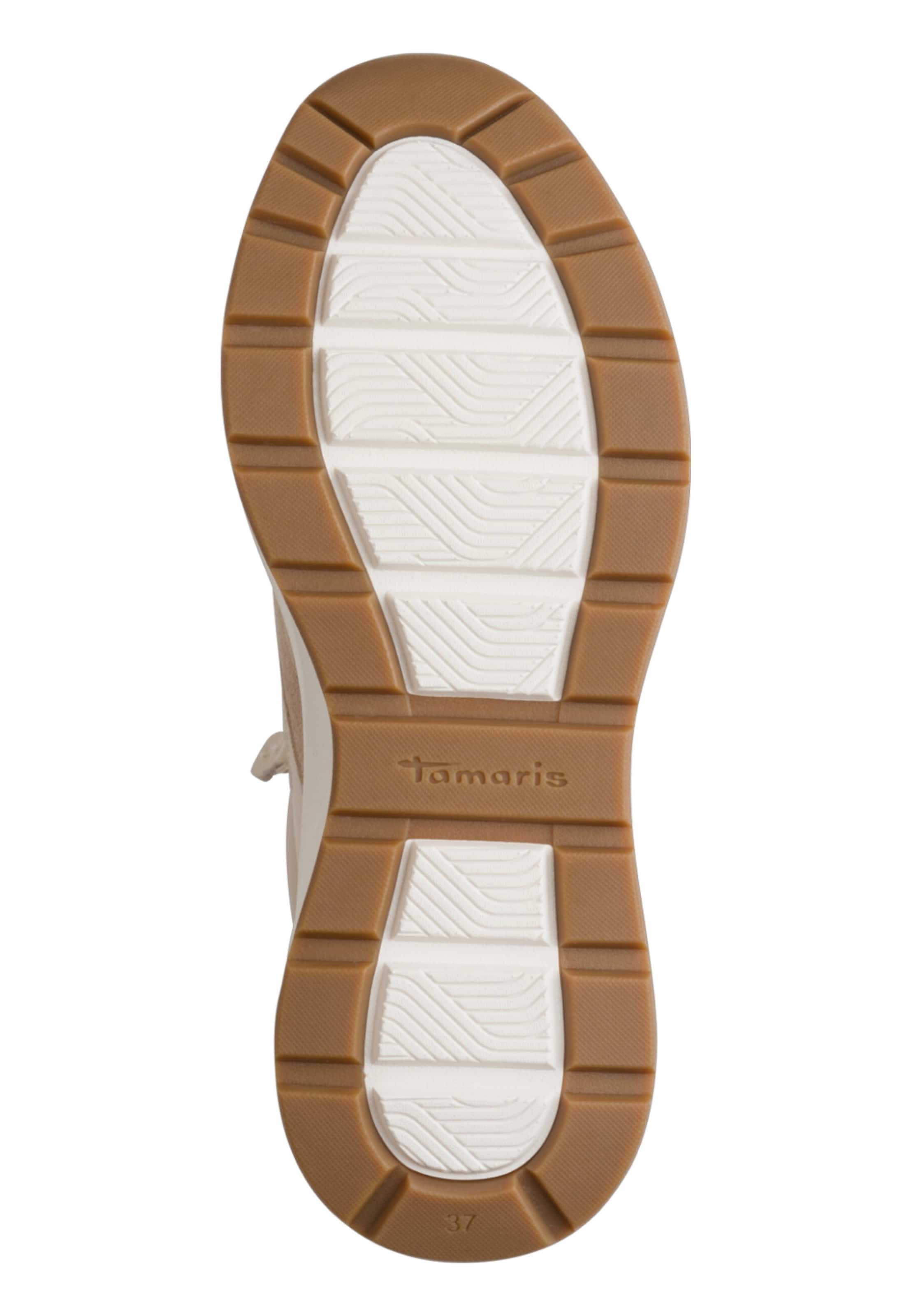 Tamaris Platform trainers in Beige