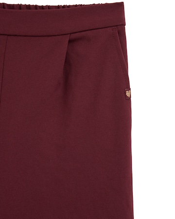 WE Fashion Regular Broek 'Meisjes' in Rood