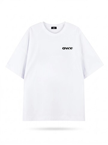 QWX2 Oversized Shirt 'UNITY' in White