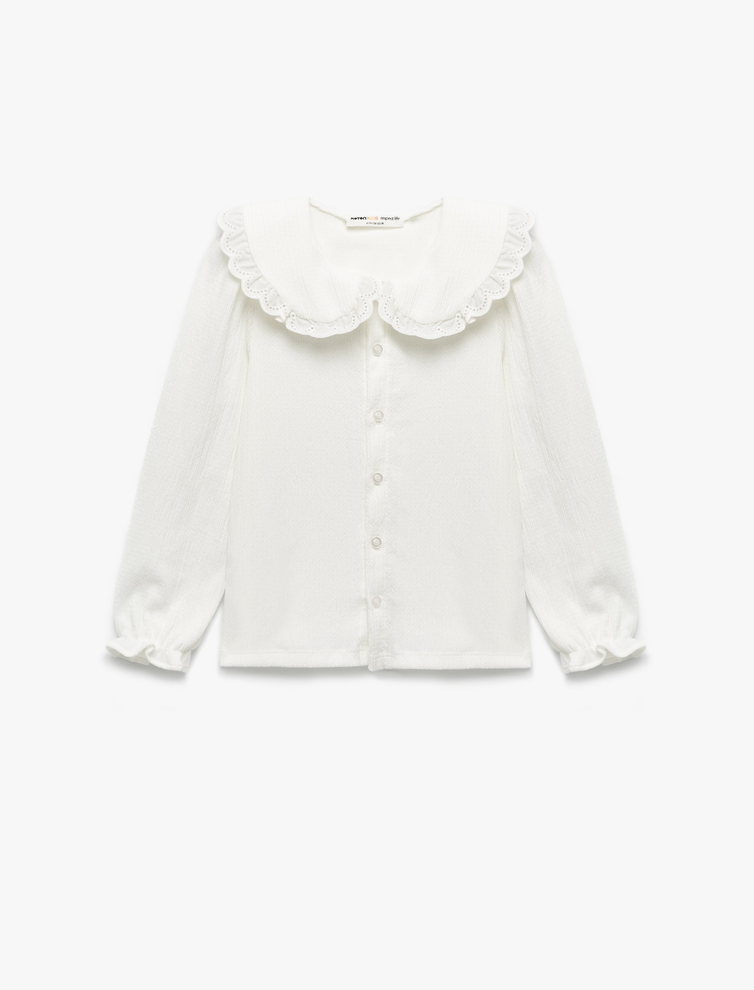Koton Blouse in Wit: voorkant