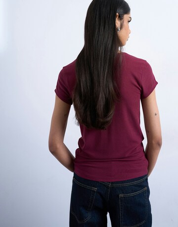 TOPSHOP Футболка 'PREMIUM' в Красный