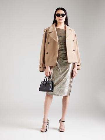 Abito da cocktail 'NASHEA' di Lauren Ralph Lauren in oro