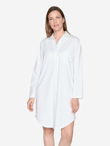 JOOP! Nachthemd ' Loungewear ' in Wit: voorkant
