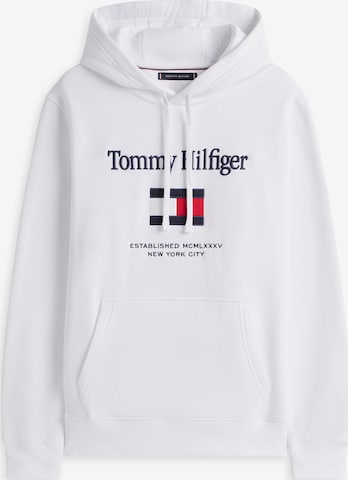 TOMMY HILFIGER Sweatshirt in Weiß: Vorderseite