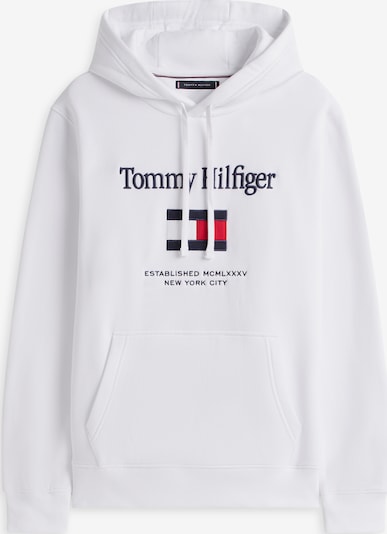 TOMMY HILFIGER Gornji dio trenirke u mornarsko plava / crvena / bijela, Pregled proizvoda