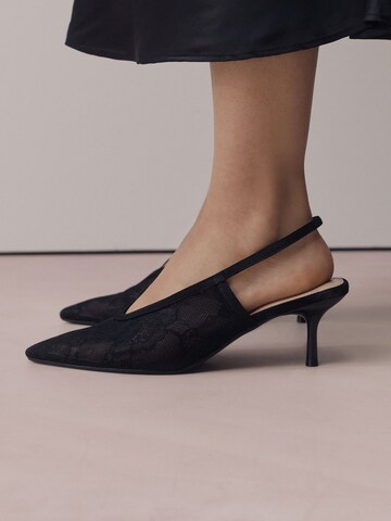 Next - Zapatos destalonado 'Forever Comfort' en negro