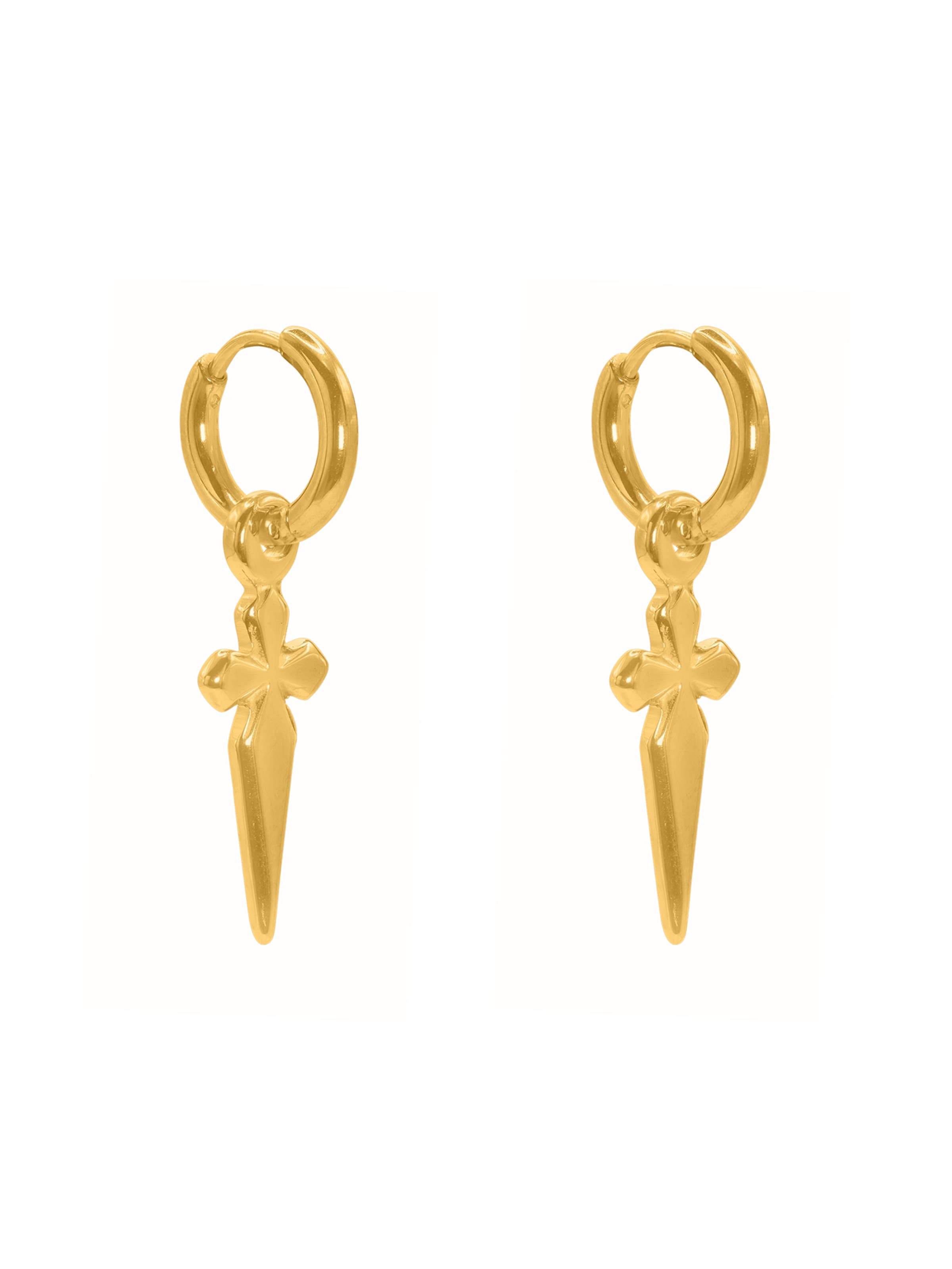 Heideman Ohrring 'Horus' in Gold: Vorderseite