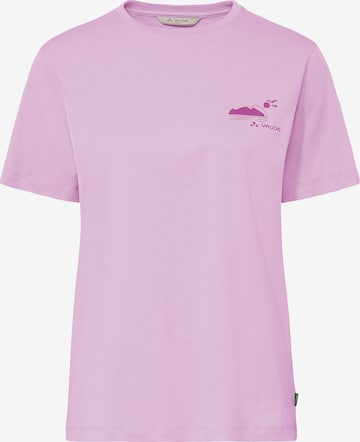 VAUDE Sportshirt 'Spirit II' in Pink: Vorderseite