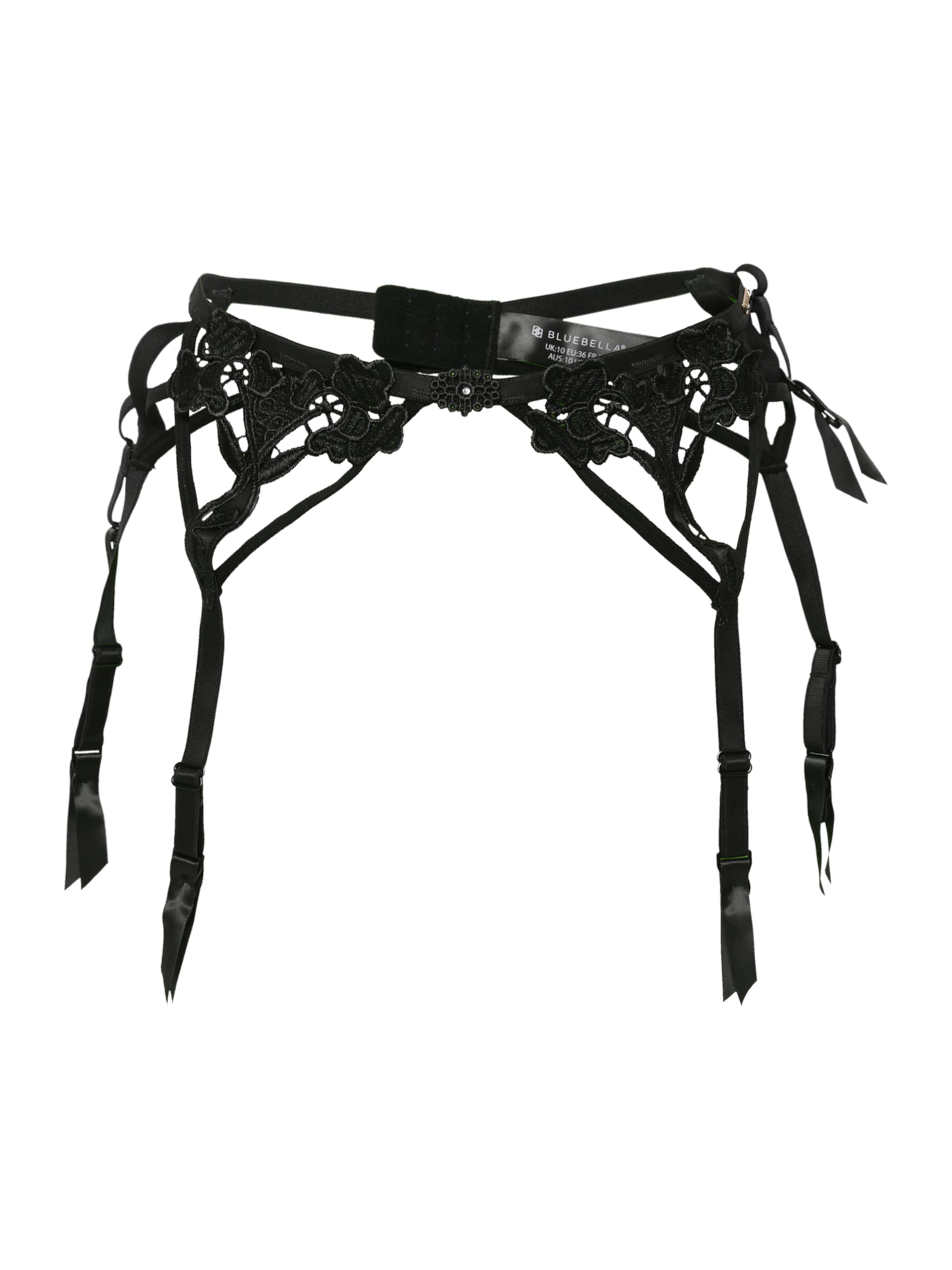 Reggicalze 'Nova Suspender' di Bluebella in nero: frontale