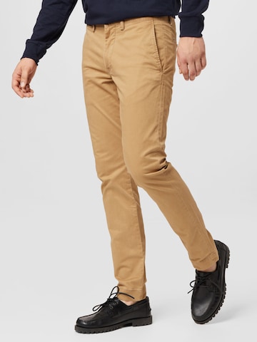 Polo Ralph Lauren Slimfit Chinohousut värissä beige: edessä